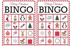 11 Free, Printable Christmas Bingo Games For The Family