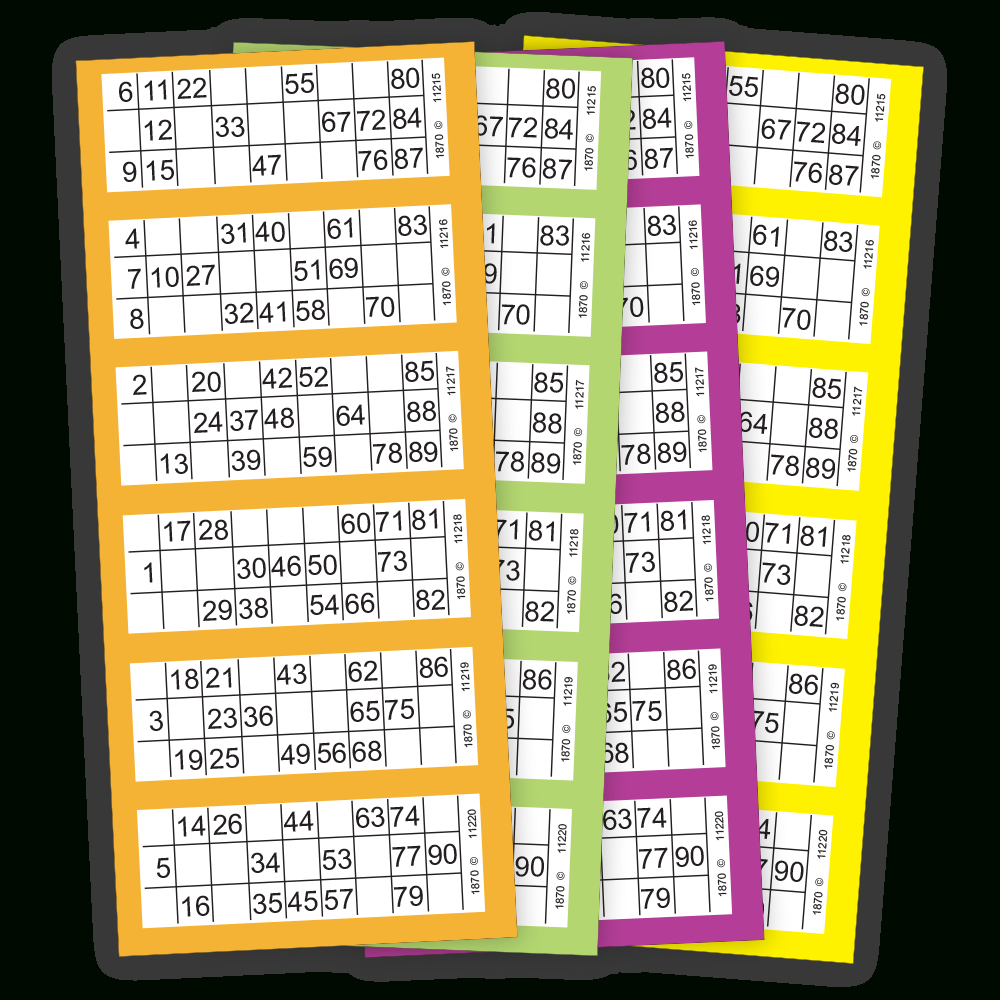 Printable Bingo Cards 1 90 Pdf Printable Templates
