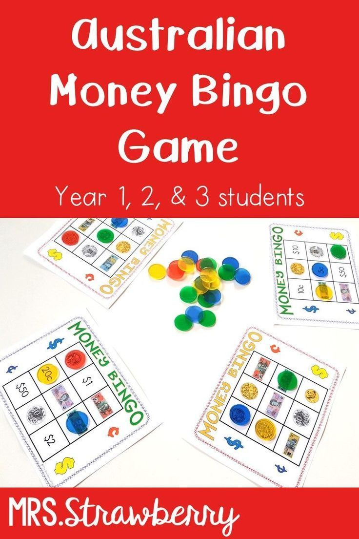 Australian Money Bingo Cards Printable Printable Bingo Cards