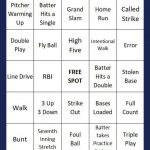 Baseball Playoffs Party Games – Baseball Bingo | Baseball