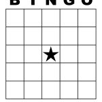 Bingo Blank Sheet (6) | Based Resume