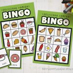 Bingo In Spanish For Kids Food Version   Bingo Game To Learn