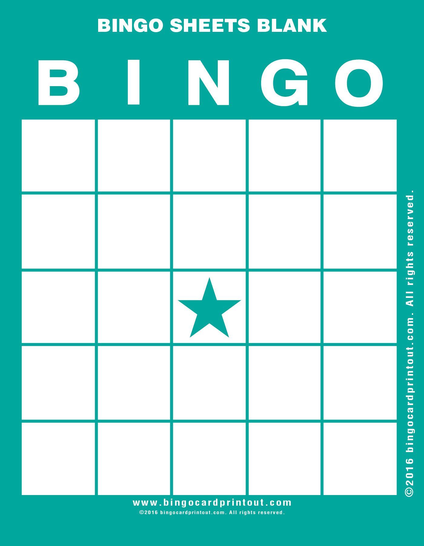 5 X 5 Printable Bingo Cards Printable Bingo Cards