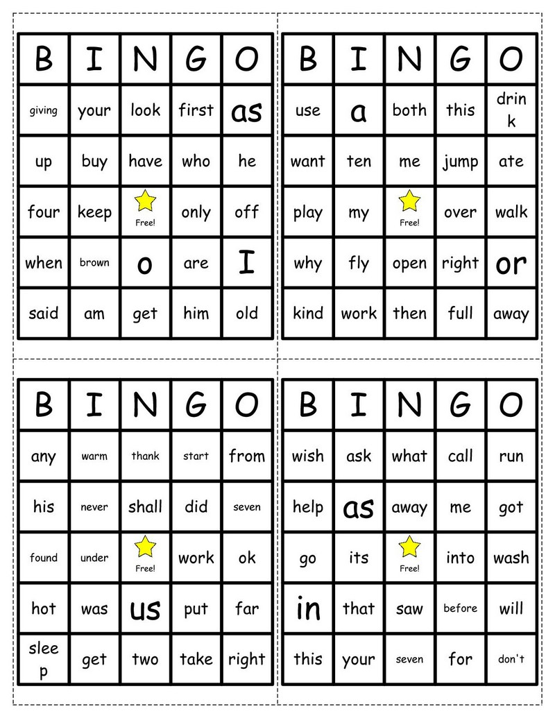 Bingo Word Template Falep midnightpig co Printable Bingo Cards