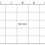 Blank Bingo Cards | Blank Bingo Card Template