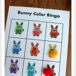 Bunny Color Bingo Printable Bingo Cards   I Have Come Up
