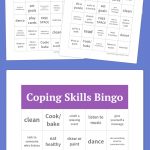 Coping Skills Bingo | Free Bingo Cards, Bingo Cards
