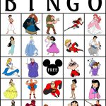 Disney Bingo Printable Cards   C # Ile Web' E Hükmedin!
