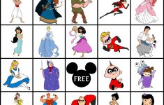 Disney Bingo Printable Cards – C # Ile Web' E Hükmedin!