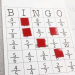 Equivalent Fraction Bingo | Fractions, Math, Equivalent