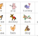 Farm Animal Bingo   English Esl Worksheets For Distance