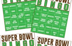 Free Printable 2020 Super Bowl Commercial Bingo – Play Party