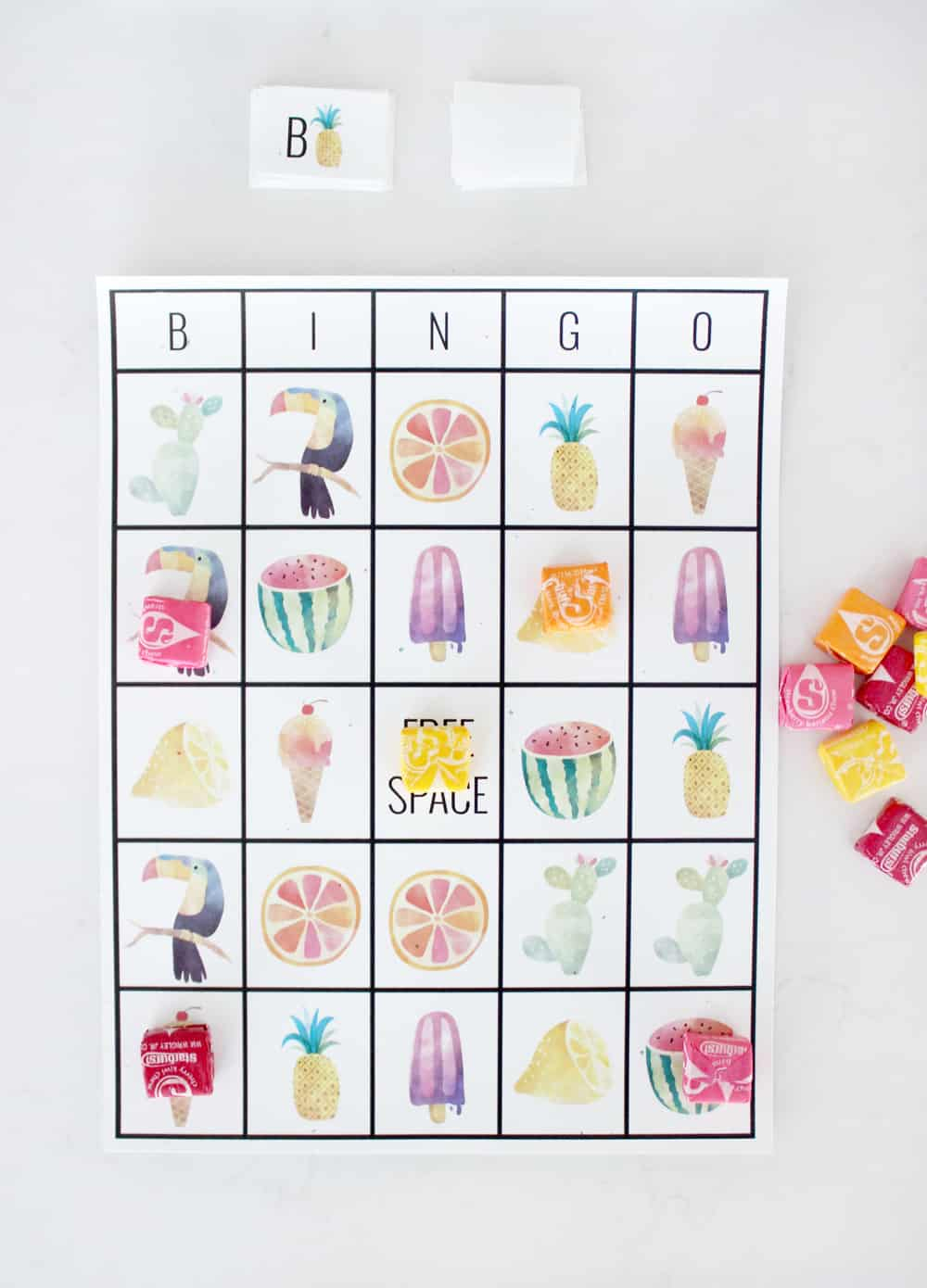 Free Printable Adorable Summer Bingo Cards - Pretty Providence