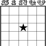 Free Printable Bingo Card Template   Set Your Plan & Tasks