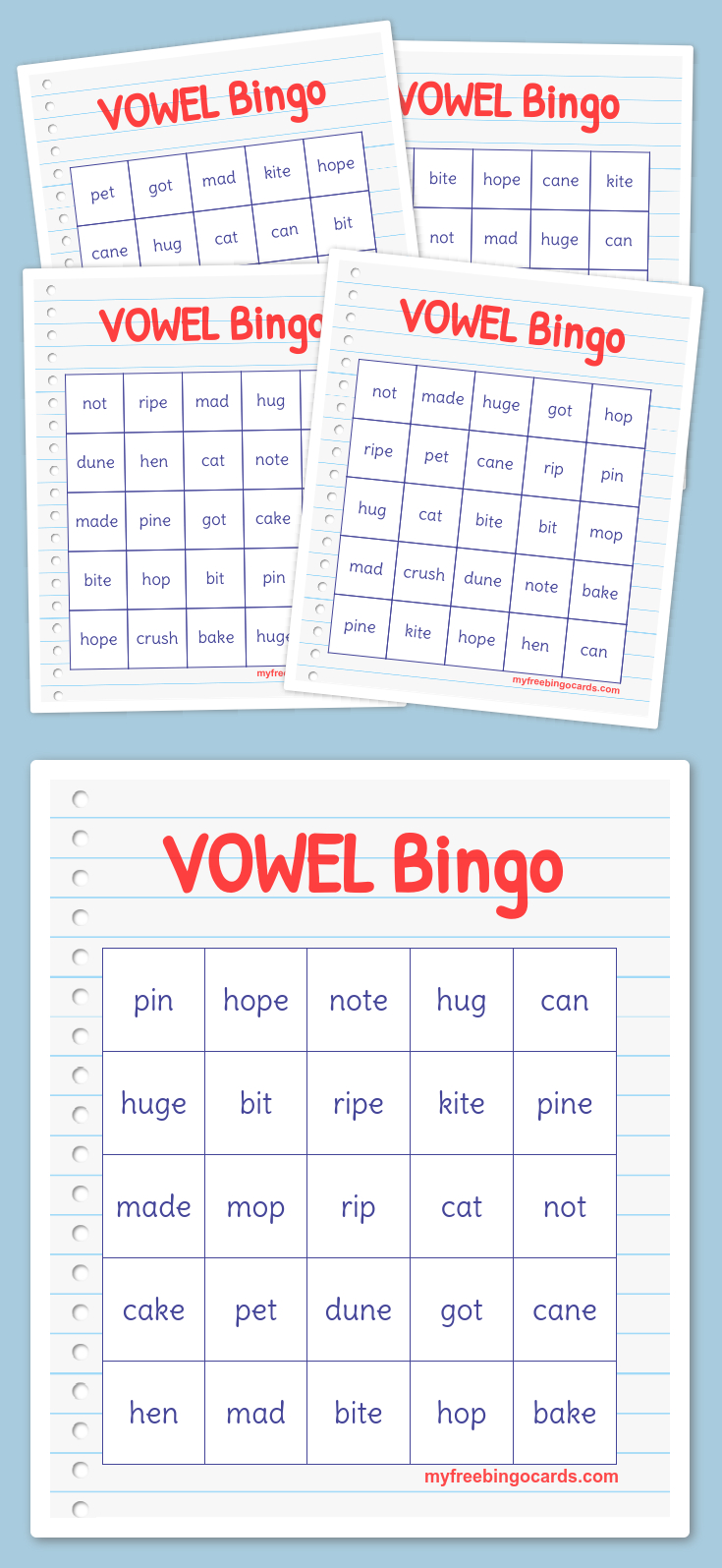 Free Printable Bingo Cards | Free Bingo Cards, Free