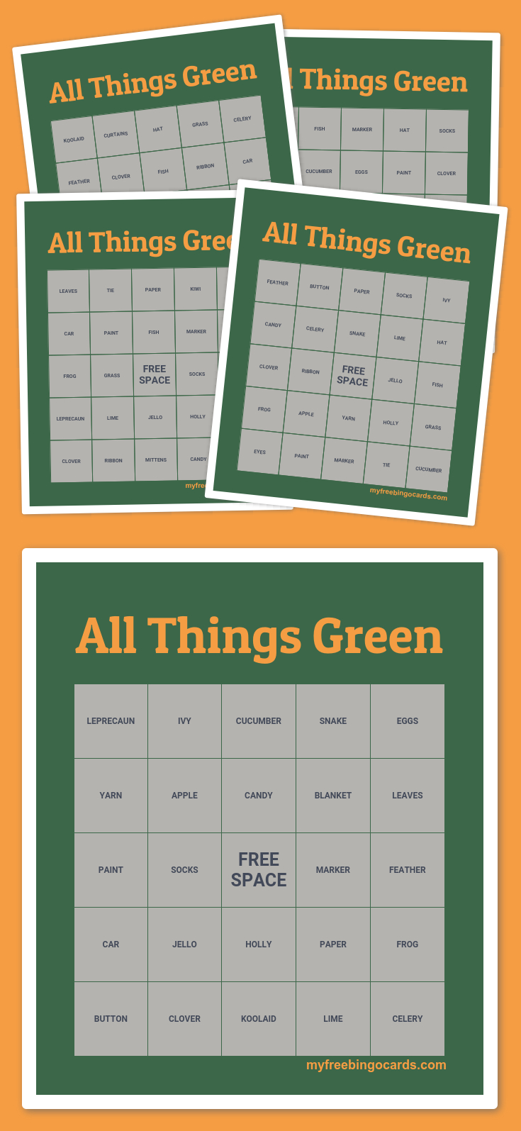 Free Printable Bingo Cards | Free Printable Bingo Cards