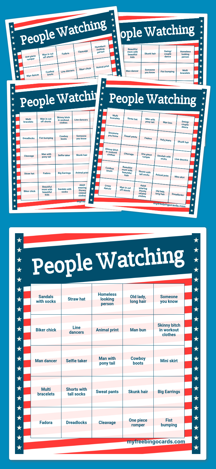 Free Printable Bingo Cards | Free Printable Bingo Cards