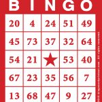 Free Printable Bingo Cards With Numbers   Bingocardprintout