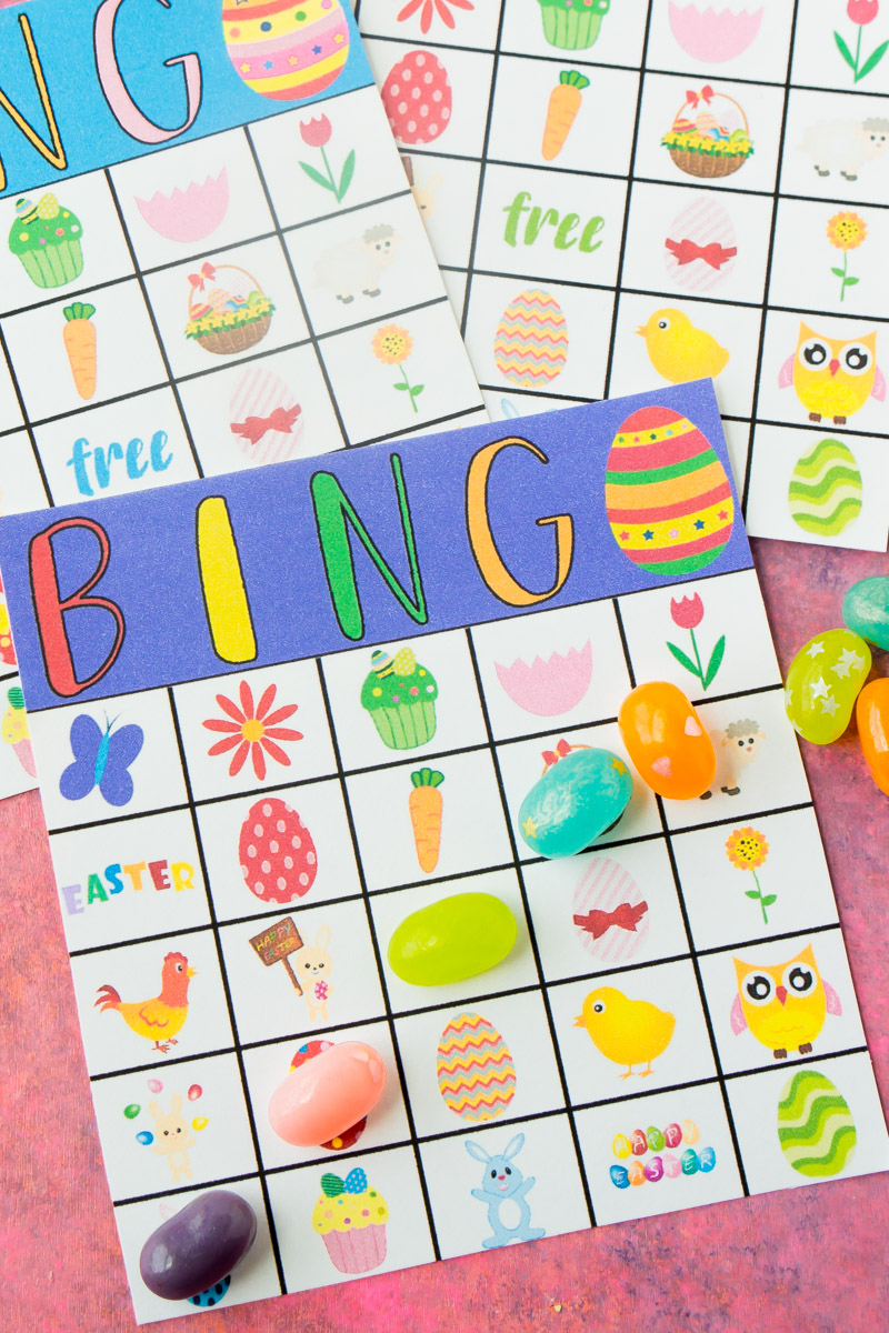 free printable easter bingo game handvaardigheid groep 3