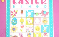 Free Printable Easter Bingo Game Cards – Happiness Is Homemade