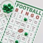 Free Printable Football Bingo For Game Day Fun | Football