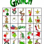 Free Printable Grinch Bingo! | School Christmas Party