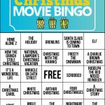 Free Printable Holiday Movie Christmas Bingo Cards