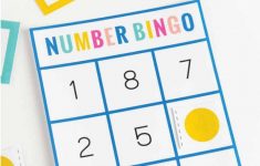 Free Printable Number Bingo – Design Eat Repeat
