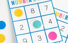 Free Printable Number Bingo – Design Eat Repeat