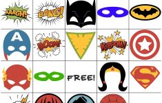 Free Printable Super Hero Bingo Party | Hero Crafts