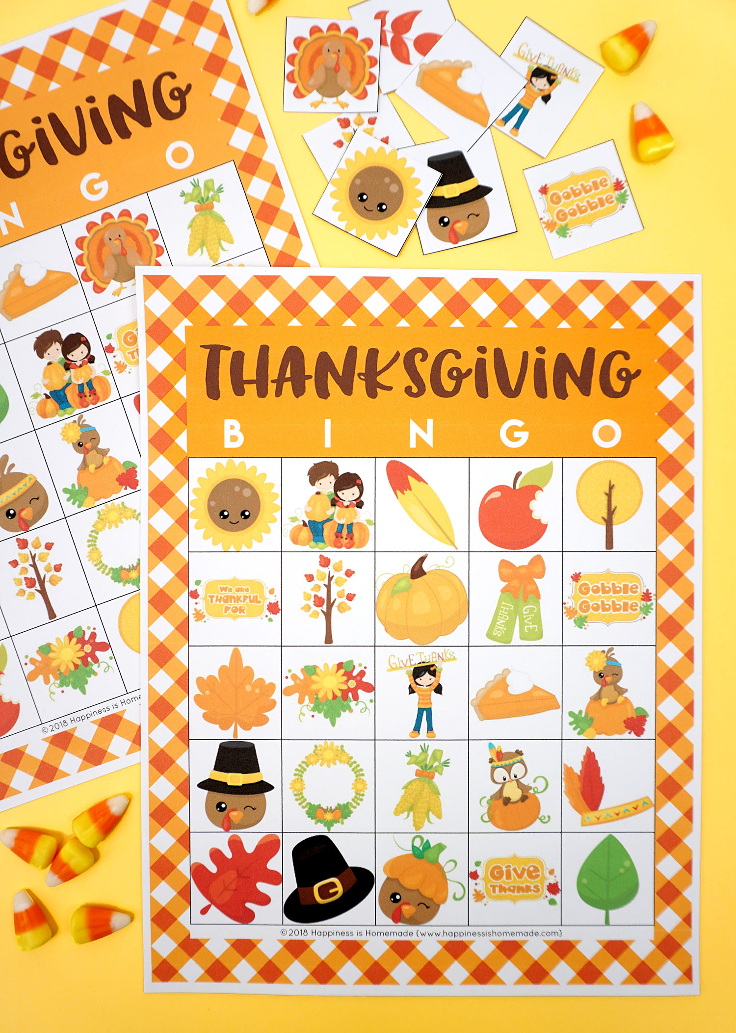 Free Printable Thanksgiving Bingo Cards Catch My Party Printable