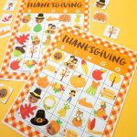 Free Printable Thanksgiving Bingo Cards   Happiness Is Homemade