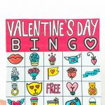 Free Printable Valentine Bingo Cards For All Ages   Play