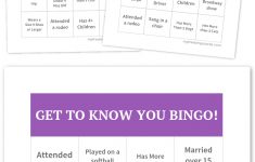 Get To Know You Bingo! | Bingo Cards Printable, Bingo