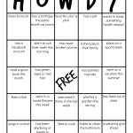 Get To Know You Bingo Worksheet | Printable Worksheets And