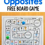 Grab This Fun And Free Opposites Game For Preschool   Just