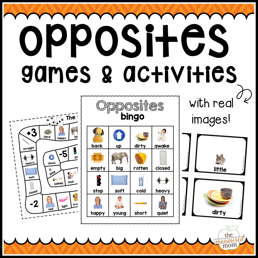 Grab This Fun And Free Opposites Game For Preschool - Just