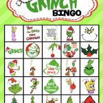 Grinch Bingo | Grinch, Bingo, Bingo Cards