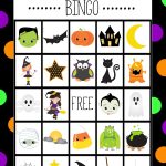 Halloween Bingo   Cute Free Printable Game   Halloween