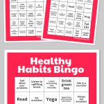 Healthy Habits Bingo | Free Printable Bingo Cards, Bingo