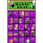 Mardi Gras Bingo   30 Cards   Mardi Gras People Watching