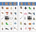 Medieval Bingo! A Big Hit With The Children And Adults
