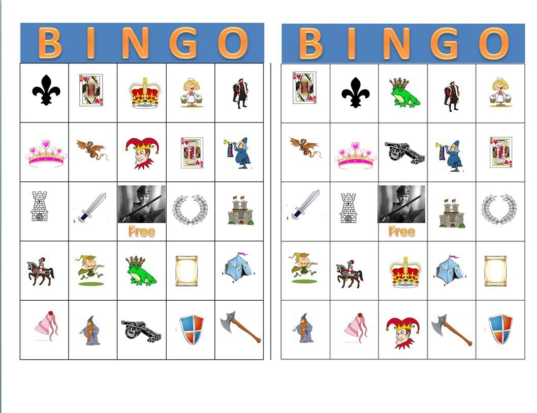 Medieval Bingo! A Big Hit With The Children And Adults