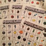 Minecraft Bingo Cards | Minecraft Party Activities