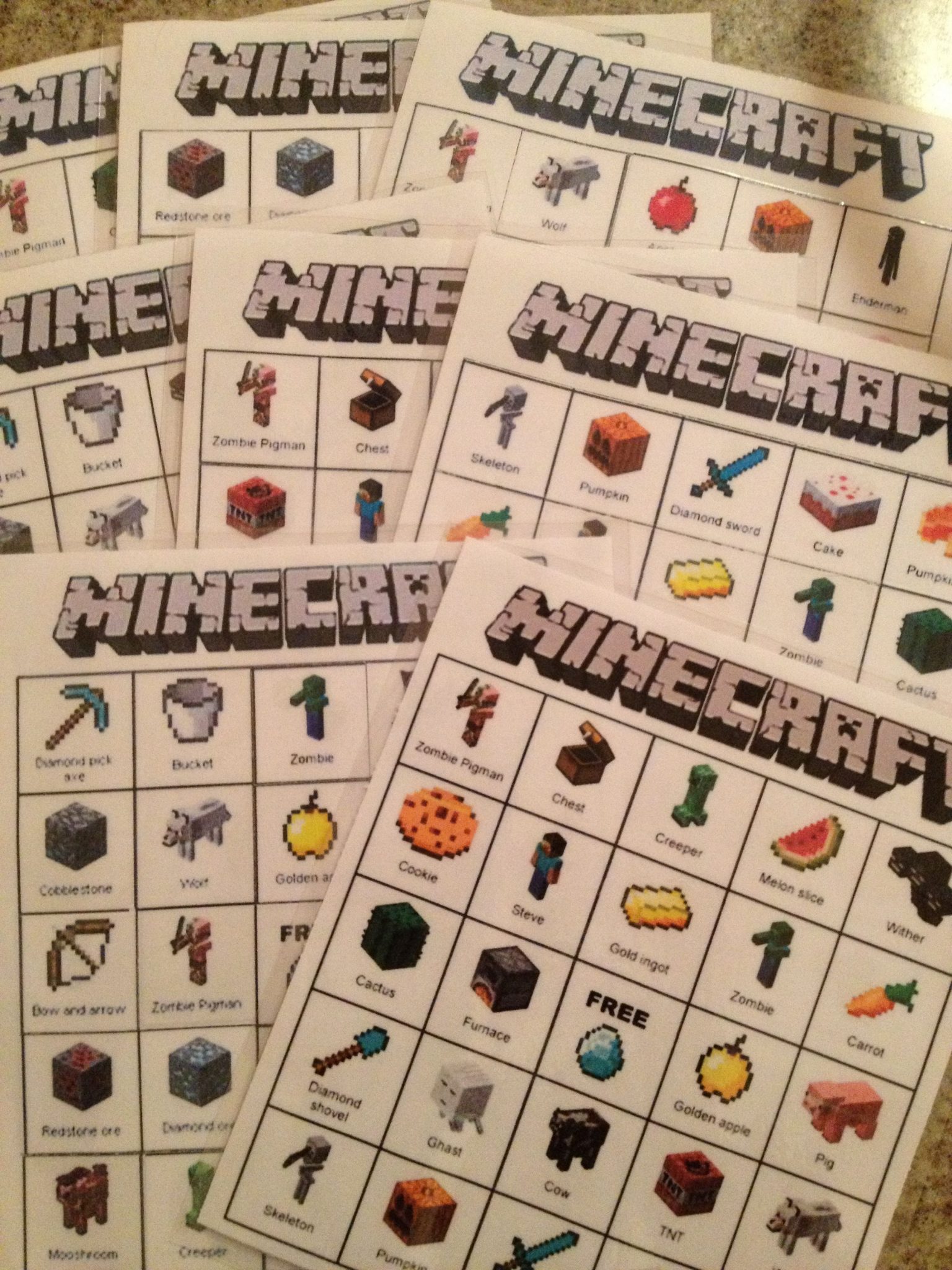 minecraft-bingo-cards-minecraft-party-activities-printable-bingo-cards