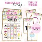 Mother's Day Class Activity, Bingo Game | Imprimibles De