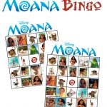 Musings Of An Average Mom: Moana Bingo