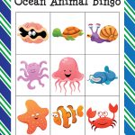 Ocean Animal Bingo | Bingo, Animals For Kids, Ocean Activities