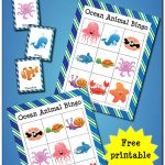 Ocean Animal Bingo {Free Ocean Printables}   Gift Of Curiosity