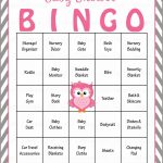 Owl Baby Bingo Cards   Printable Download   Prefilled   Baby